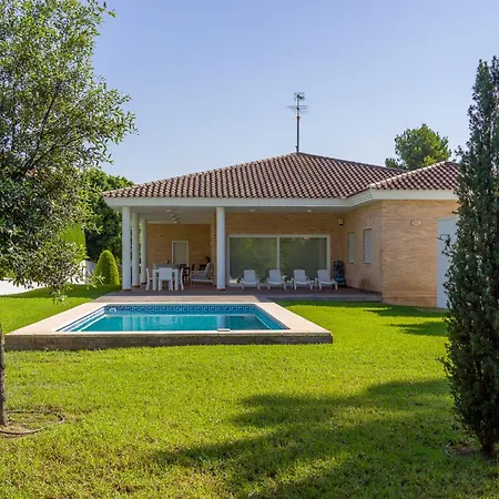 Con Piscina, Jardin Y Aire Acondicionado En La Eliana-l'eliana Villa Valence